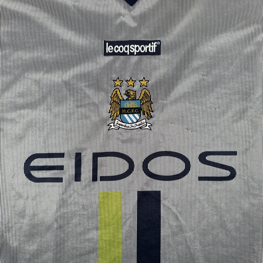 Manchester City 2000/2001/2002 Away Football Shirt Men’s Medium - Football Shirt Kingdom