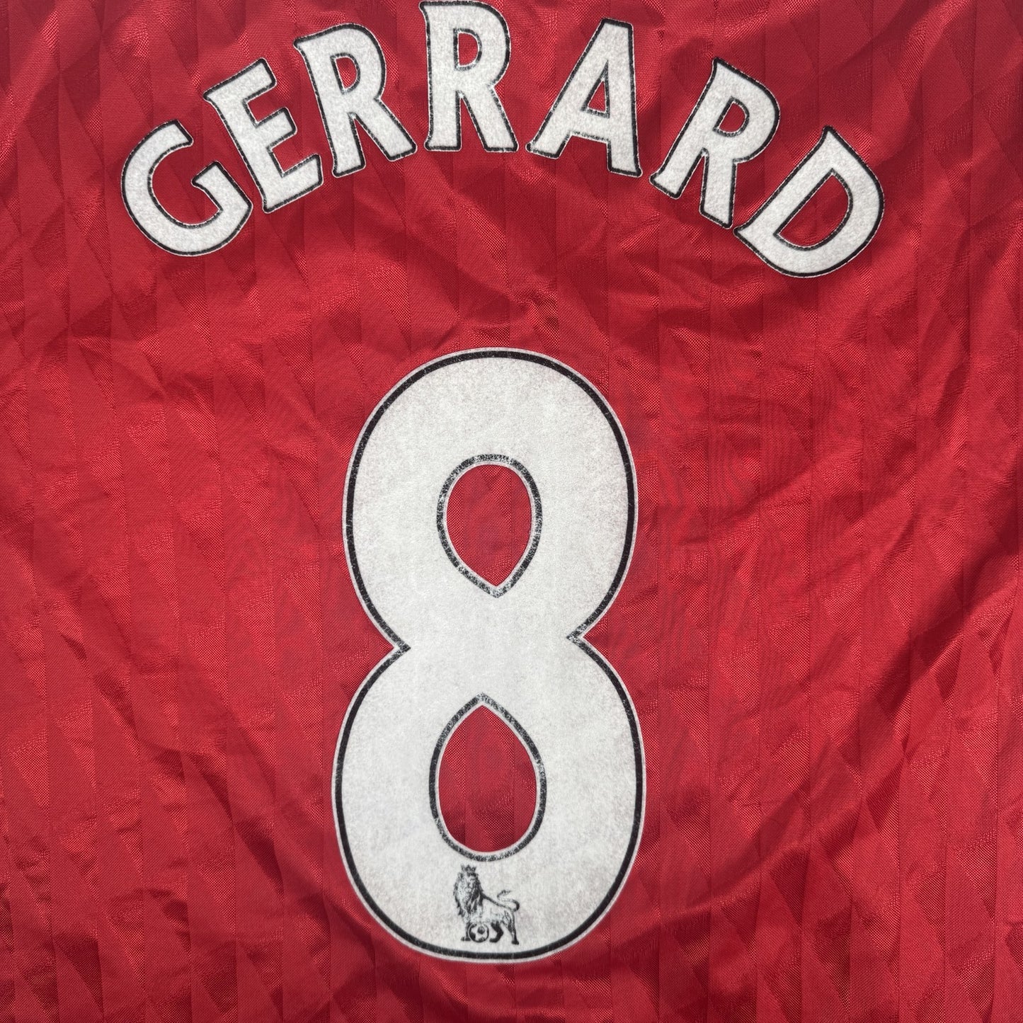 gerrard 8 liverpool 2010 2011 2012 home football shirt 2xl xxl1