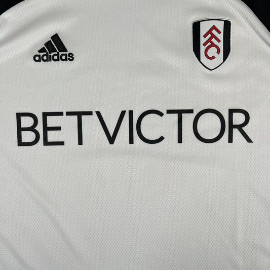 Fulham 2020/2021 Home Football Shirt  Men’s Large - Football Shirt Kingdom