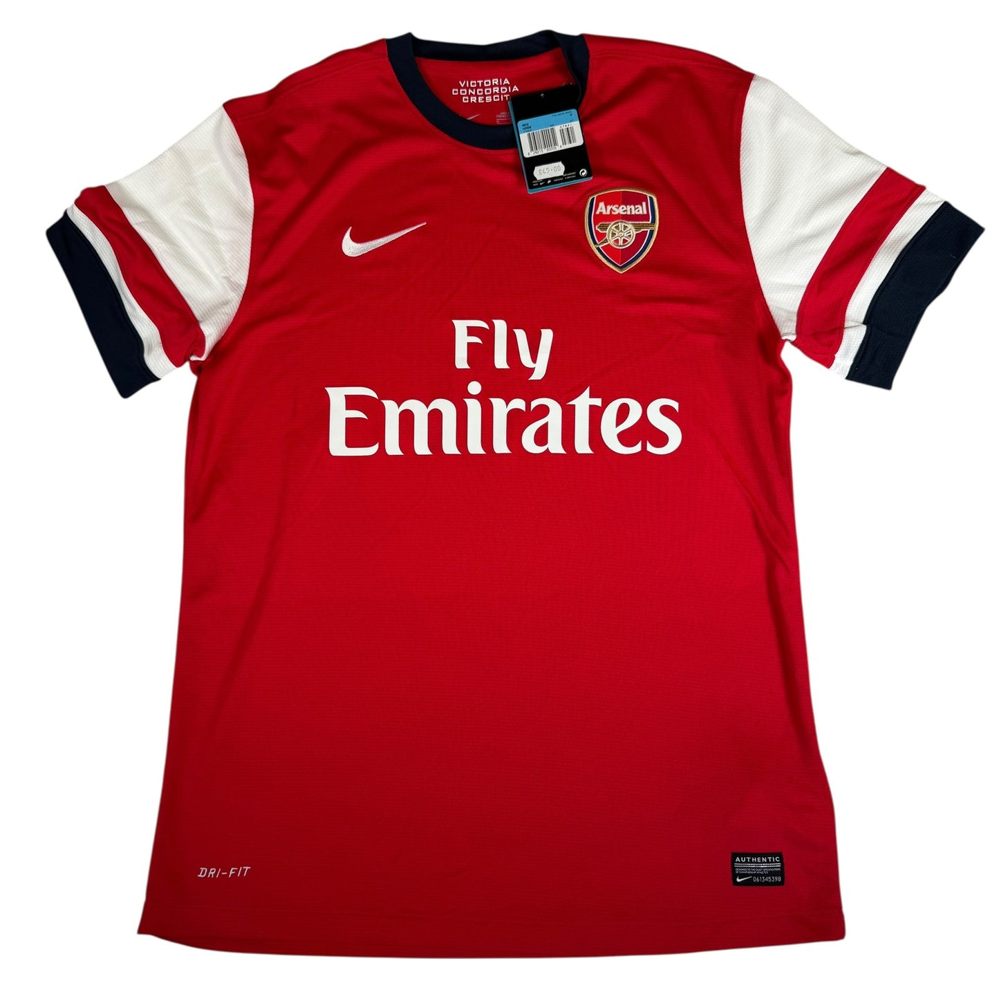 Arsenal 2012/2013/2014 Home Football Shirt  Medium BNWT