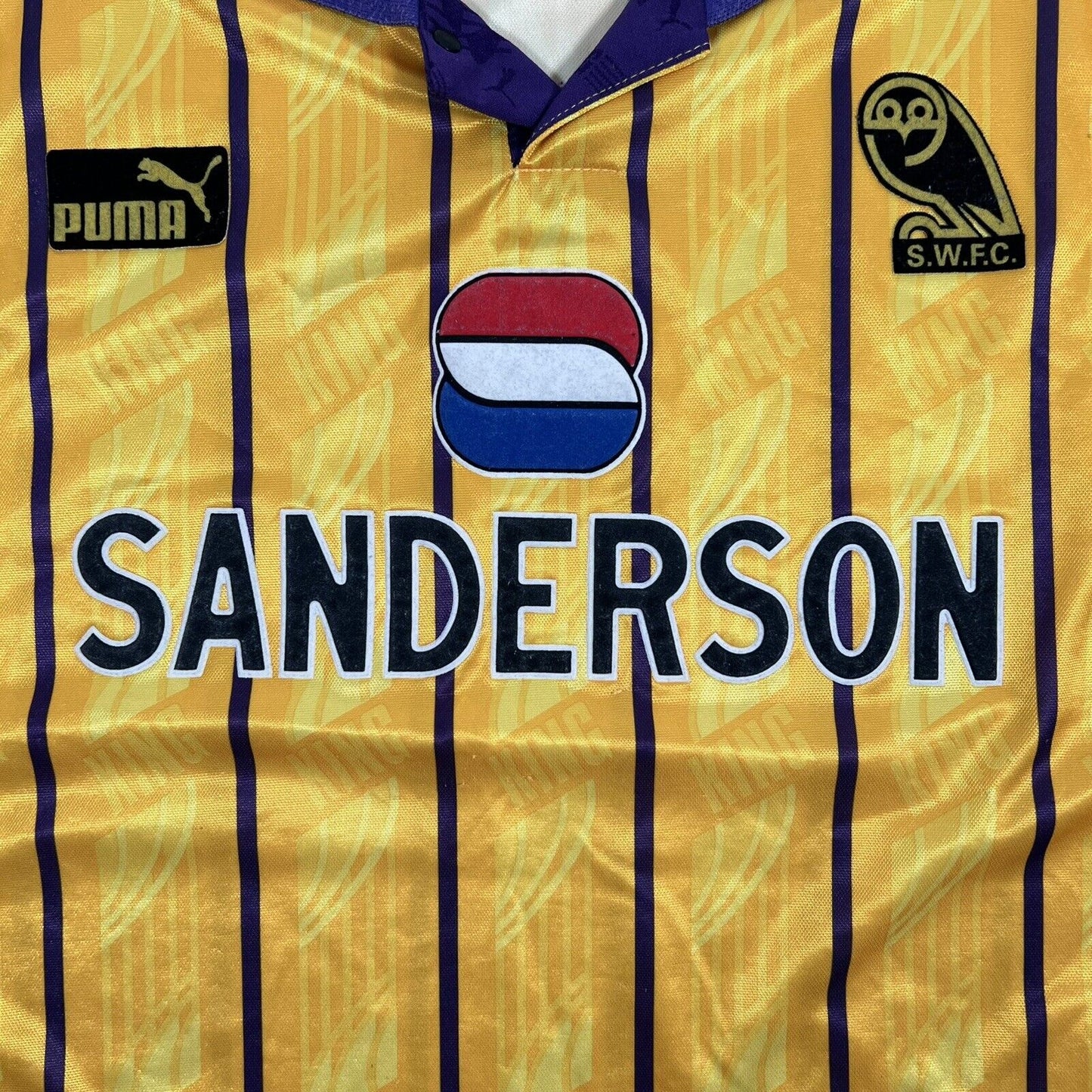 Sheffield Wednesday 1994/1995/1996 Away Football Shirt Medium - Football Shirt Kingdom