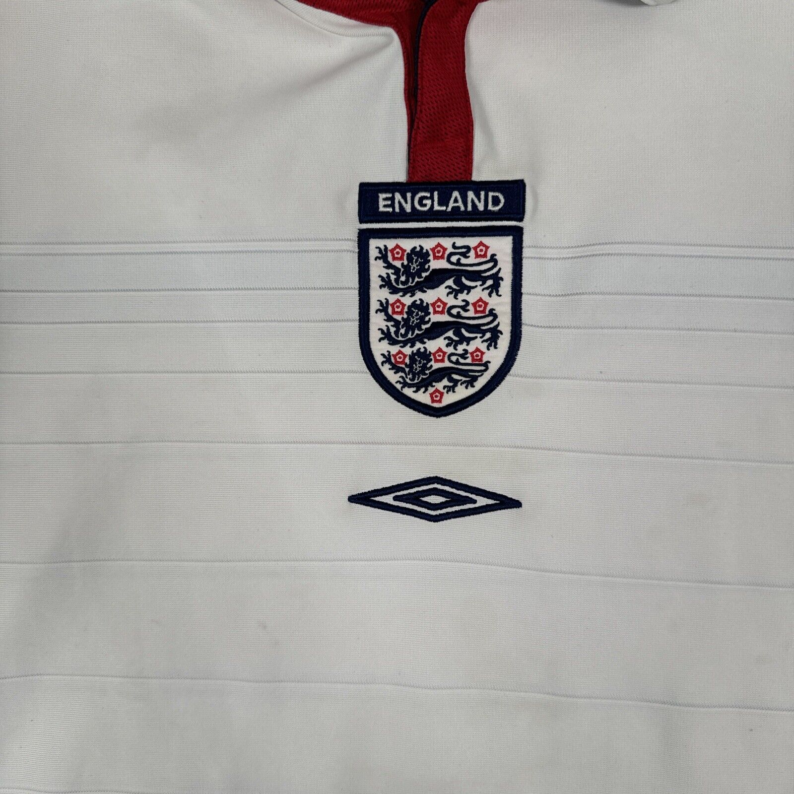 England 2004/2005/2006 Home Football Shirt  Large - Football Shirt Kingdom