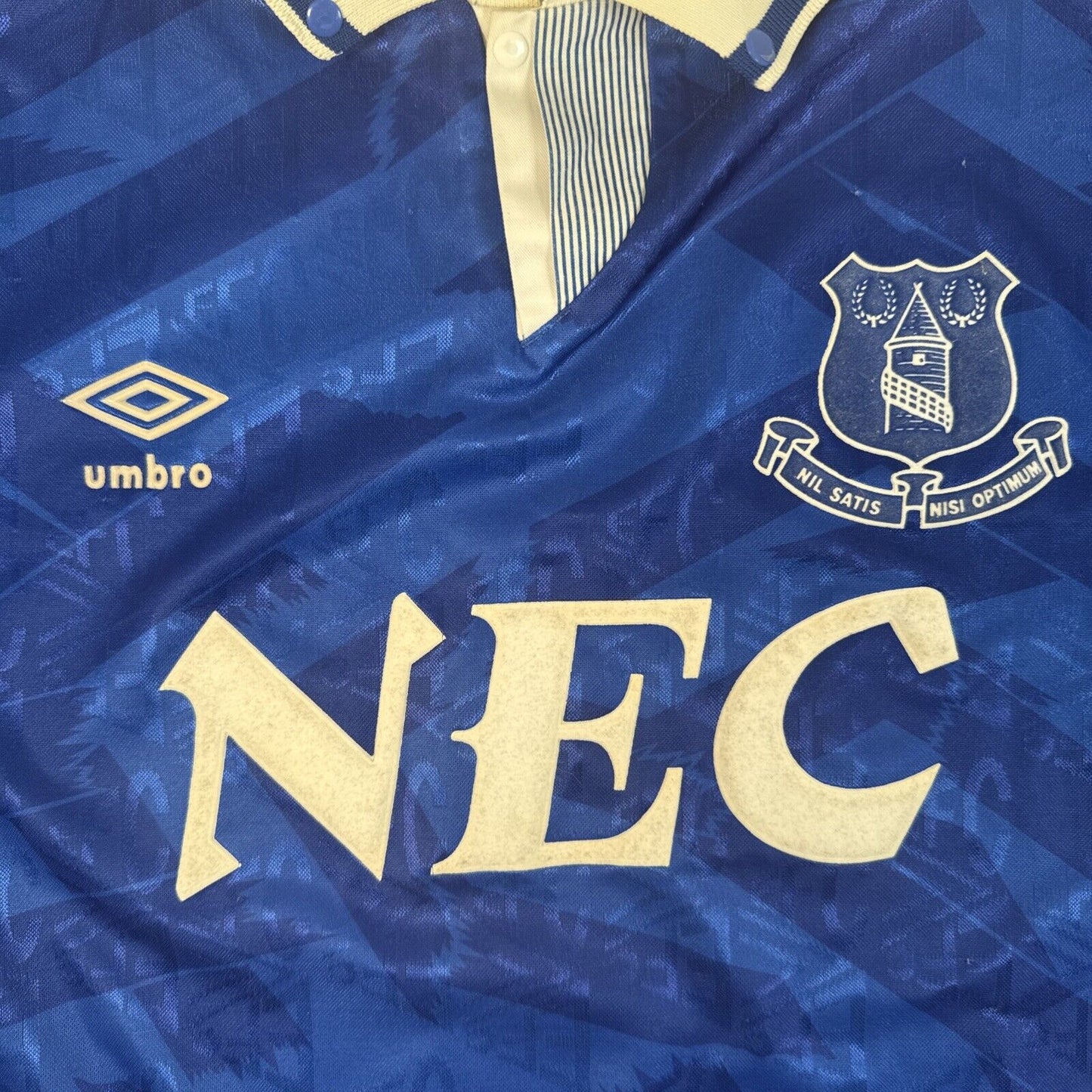 everton 1991 1992 1993 home football shirt large1