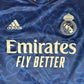 Real Madrid 2021/2022 Long Sleeve Away Football Shirt  Small