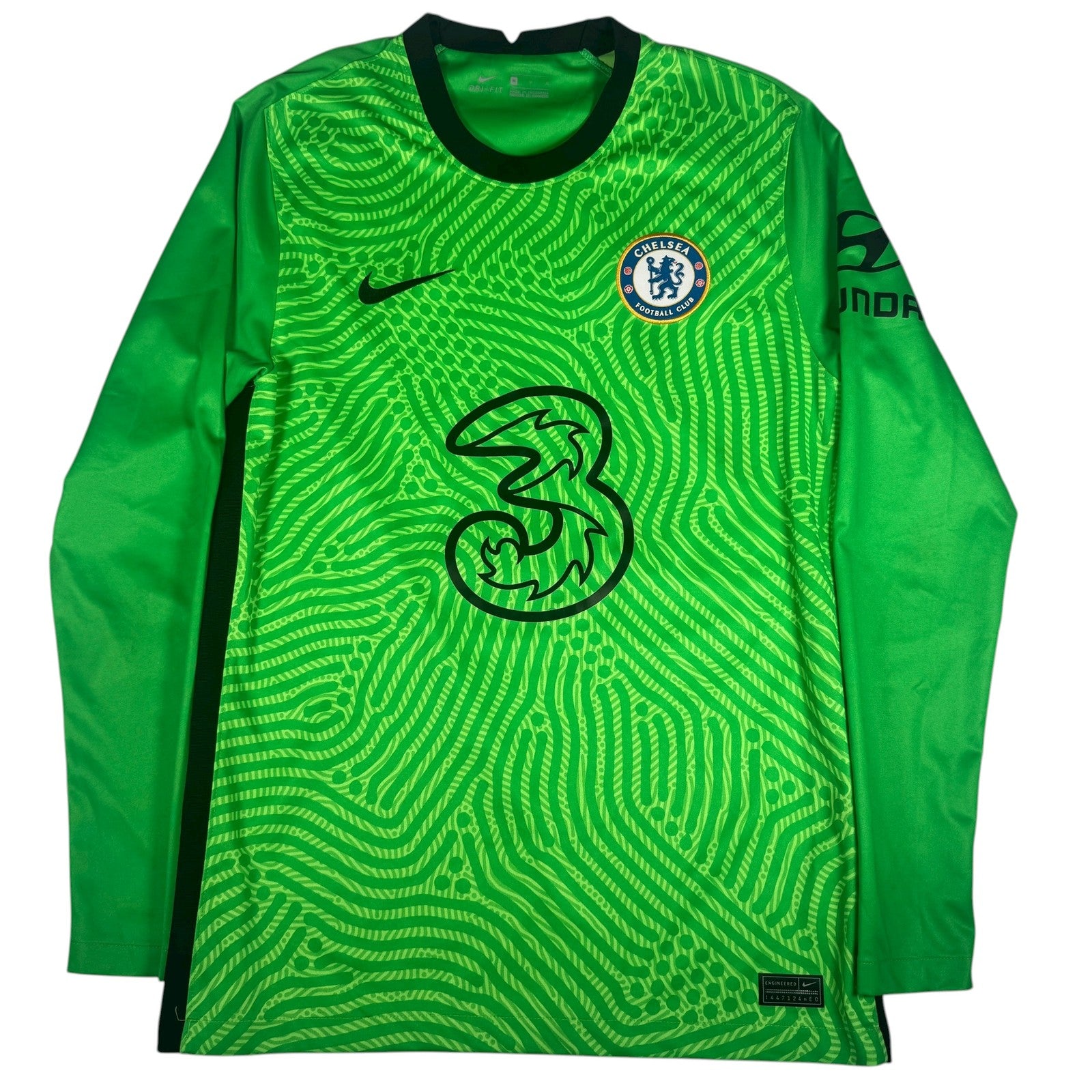 Chelsea 2020/2021 Goalkeeper Football Shirt Medium