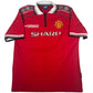 Manchester United 1998/1999/2000 Champions League Winners Home Football Shirt XL
