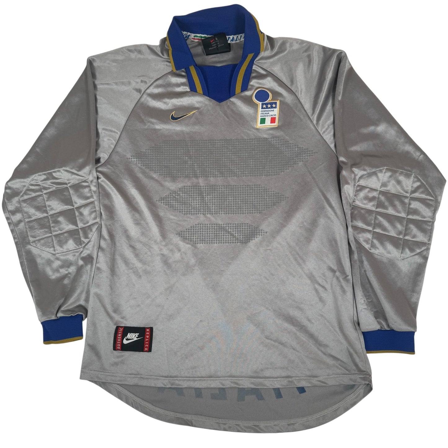 Italy 1996/1997/1998 Goalkeeper Long Sleeve Football Shirt Medium