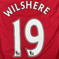 WILSHERE Arsenal 2011/2012 Home Football Shirt Long Sleeve Medium - Football Shirt Kingdom