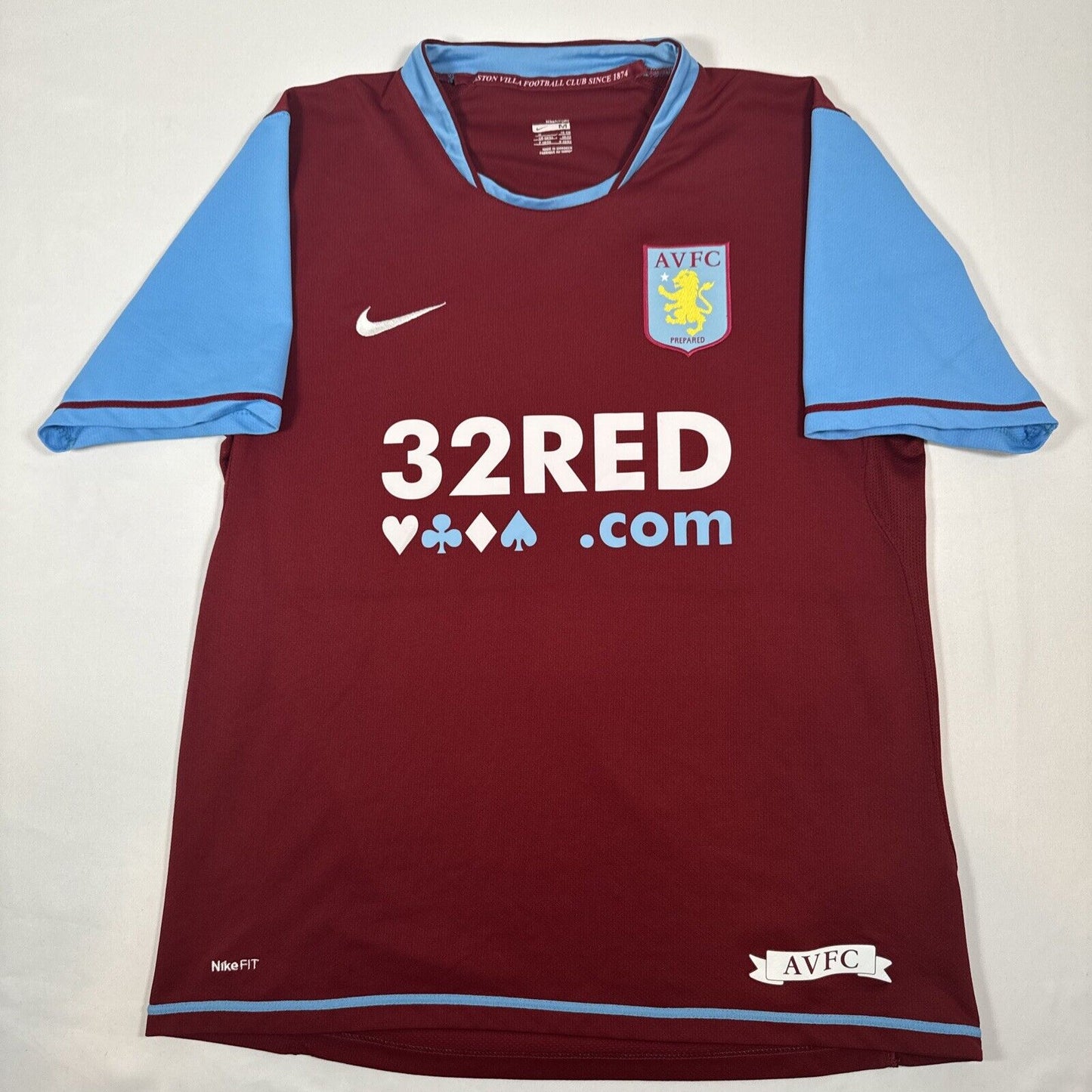 aston villa 2007 2008 home football shirt medium2