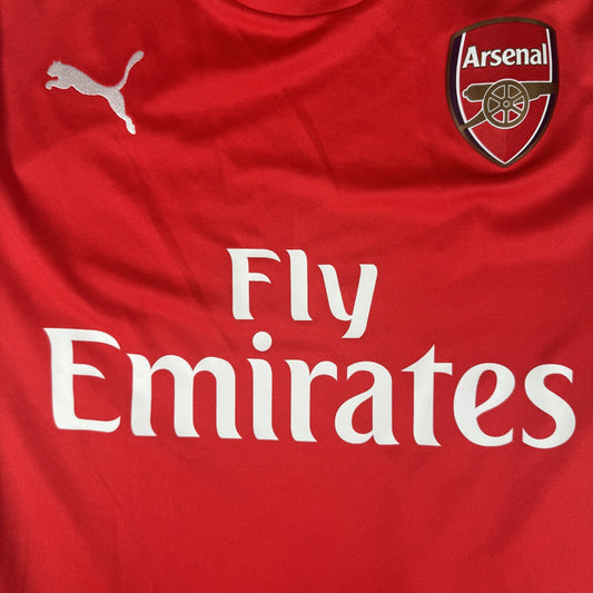 Arsenal 2014/2015 Home Long Sleeve Football Shirt  Medium