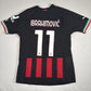 ibrahimovic 23 ac milan 2022 2023 home football shirt medium weave5