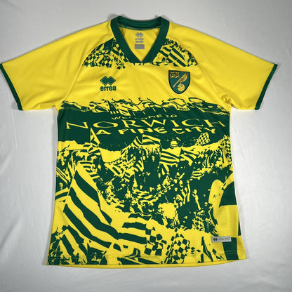 norwich city 2020 2021 for the fans football shirt small2
