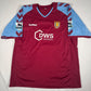 mellberg 4 aston villa 2004 2005 home football shirt xl4