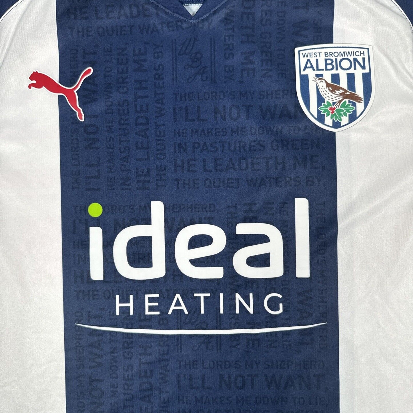 West Brom / Bromwich Albion 2021/2022 Home Football Shirt Medium - Football Shirt Kingdom