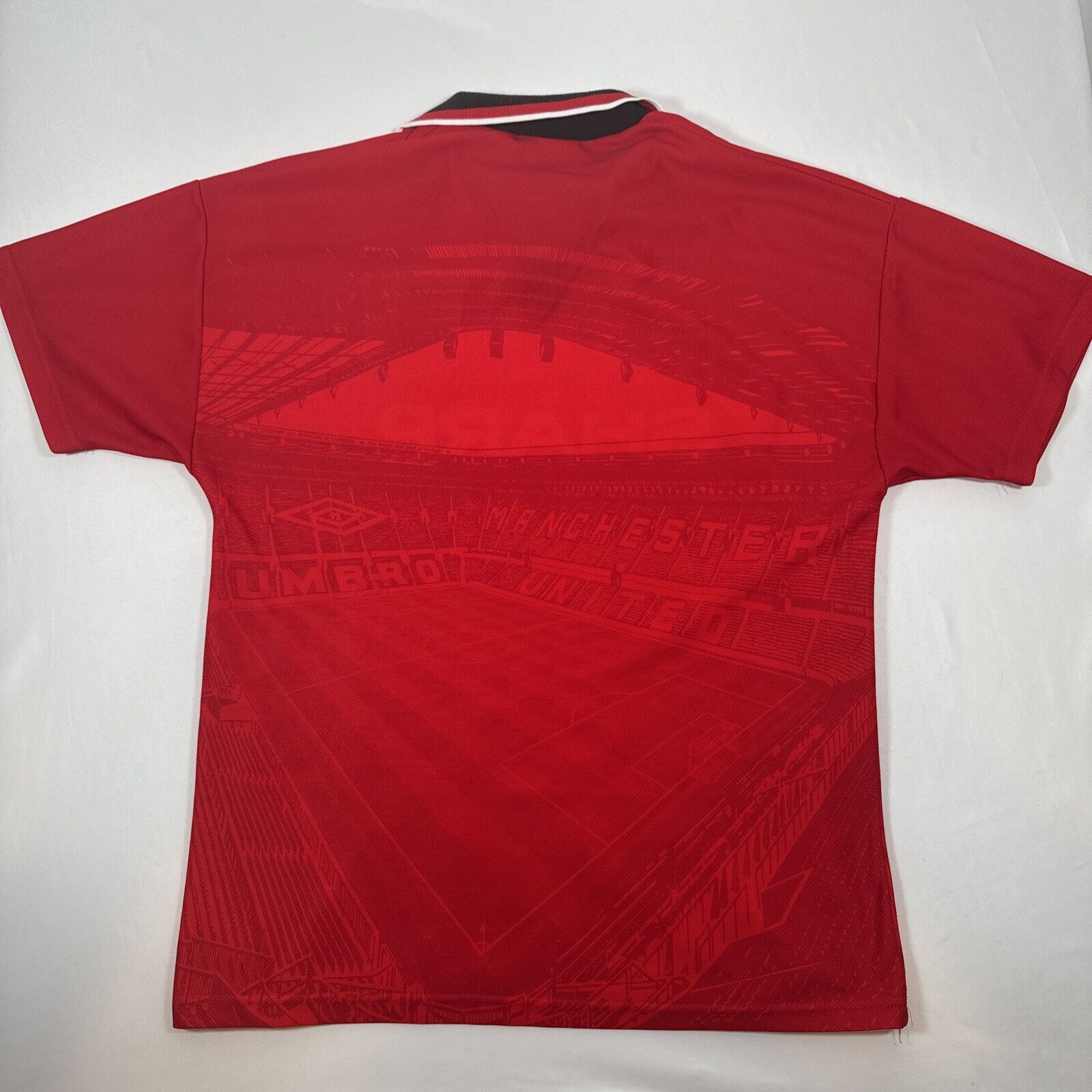 manchester united 1994 1995 1996 home football shirt medium 13