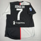 ronaldo 7 juventus 2019 2020 home football shirt player issue 9 bnwt4