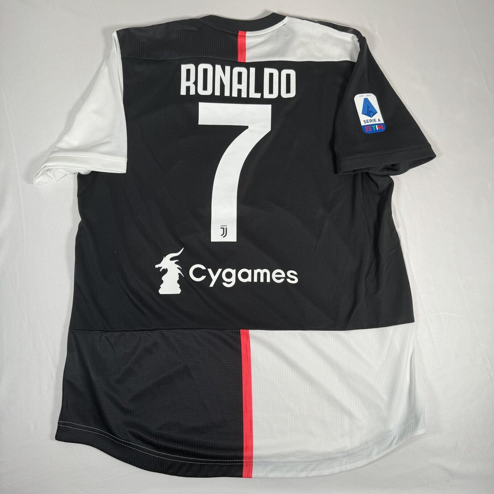 ronaldo 7 juventus 2019 2020 home football shirt player issue 9 bnwt4