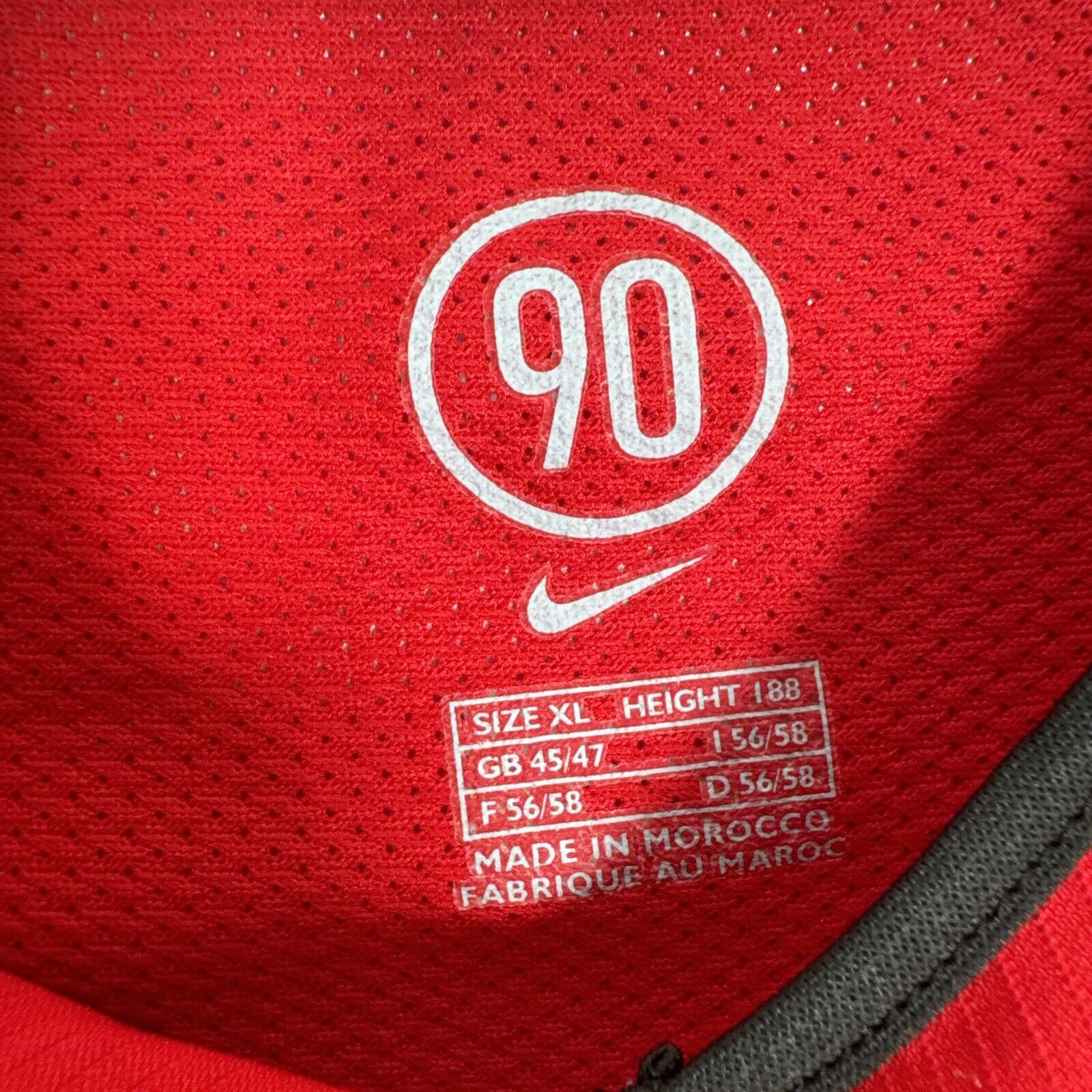 manchester united 2004 2005 2006 home football shirt xl4