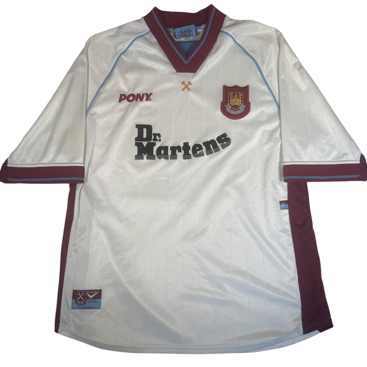 West Ham United 1998/1999 Away Football Shirt XL