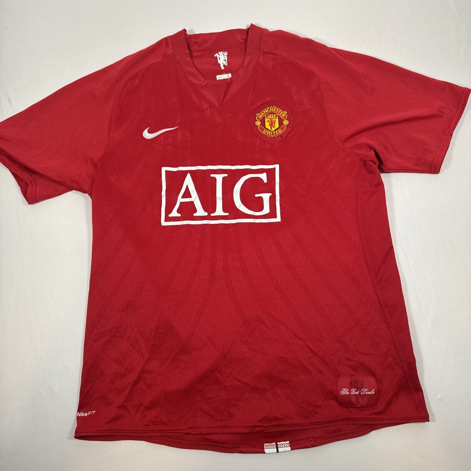 rooney 10 manchester united 2007 2008 home football shirt large4