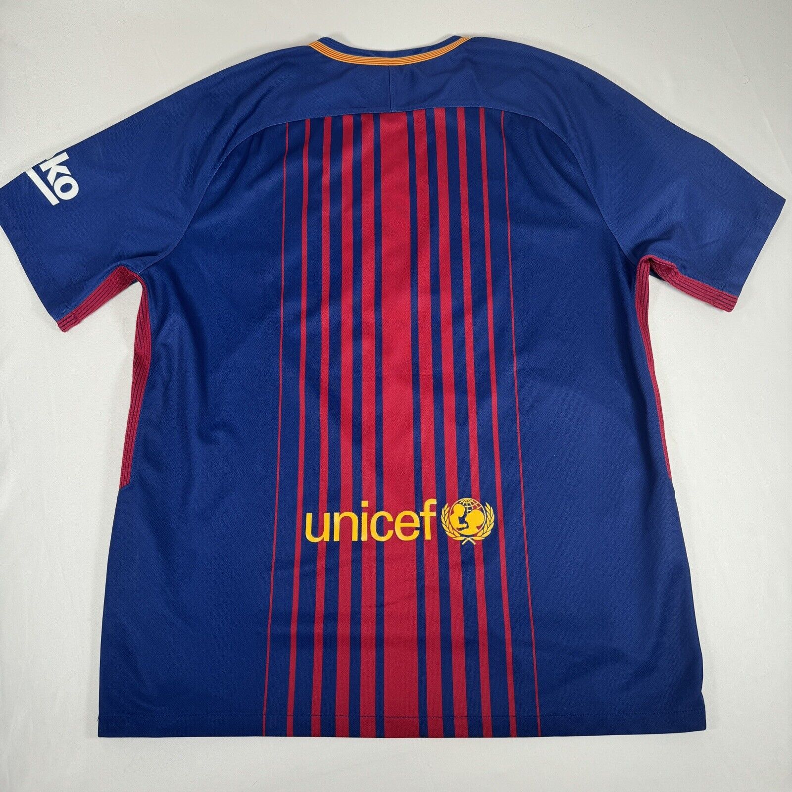 barcelona 2017 2018 home football shirt men s xl3