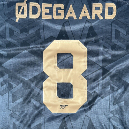 ODEGAARD 8 Arsenal 2022/2023 Away Football Shirt  XL - Football Shirt Kingdom