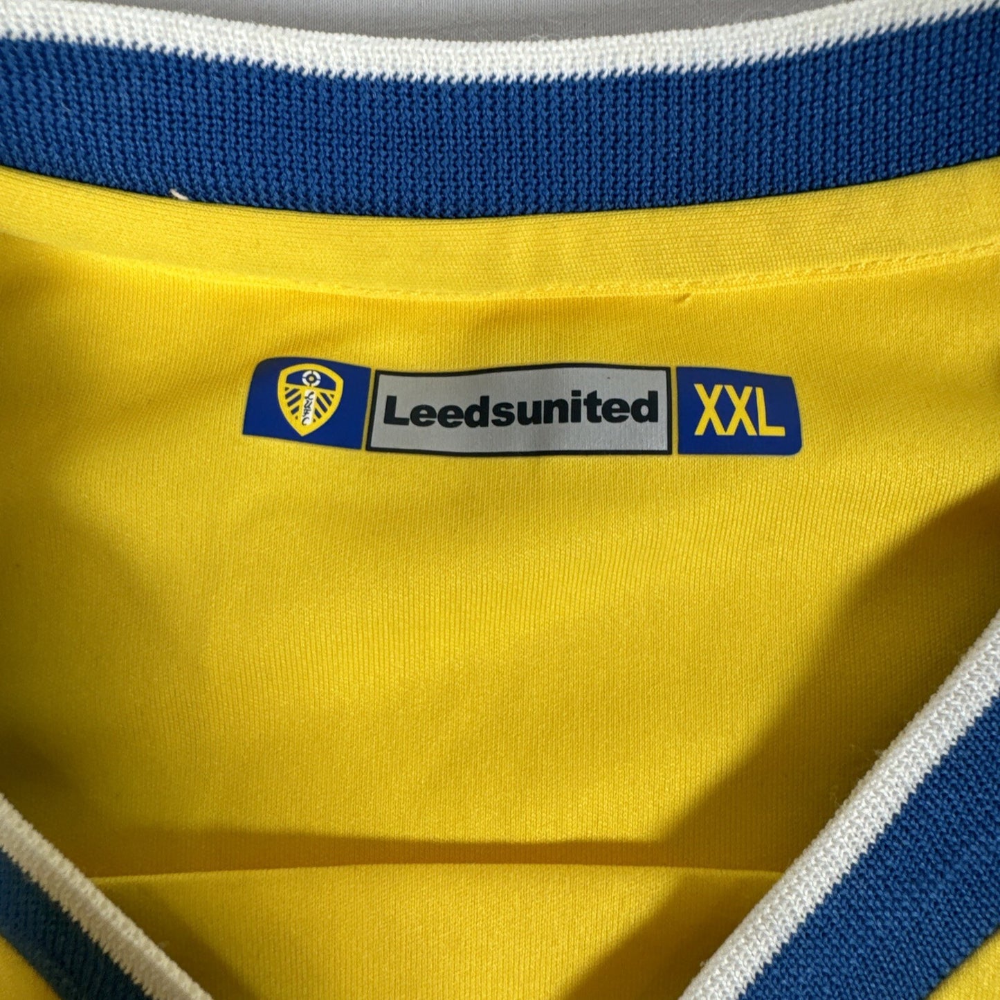 leeds united 2007 2008 away football shirt 2xl xxl4