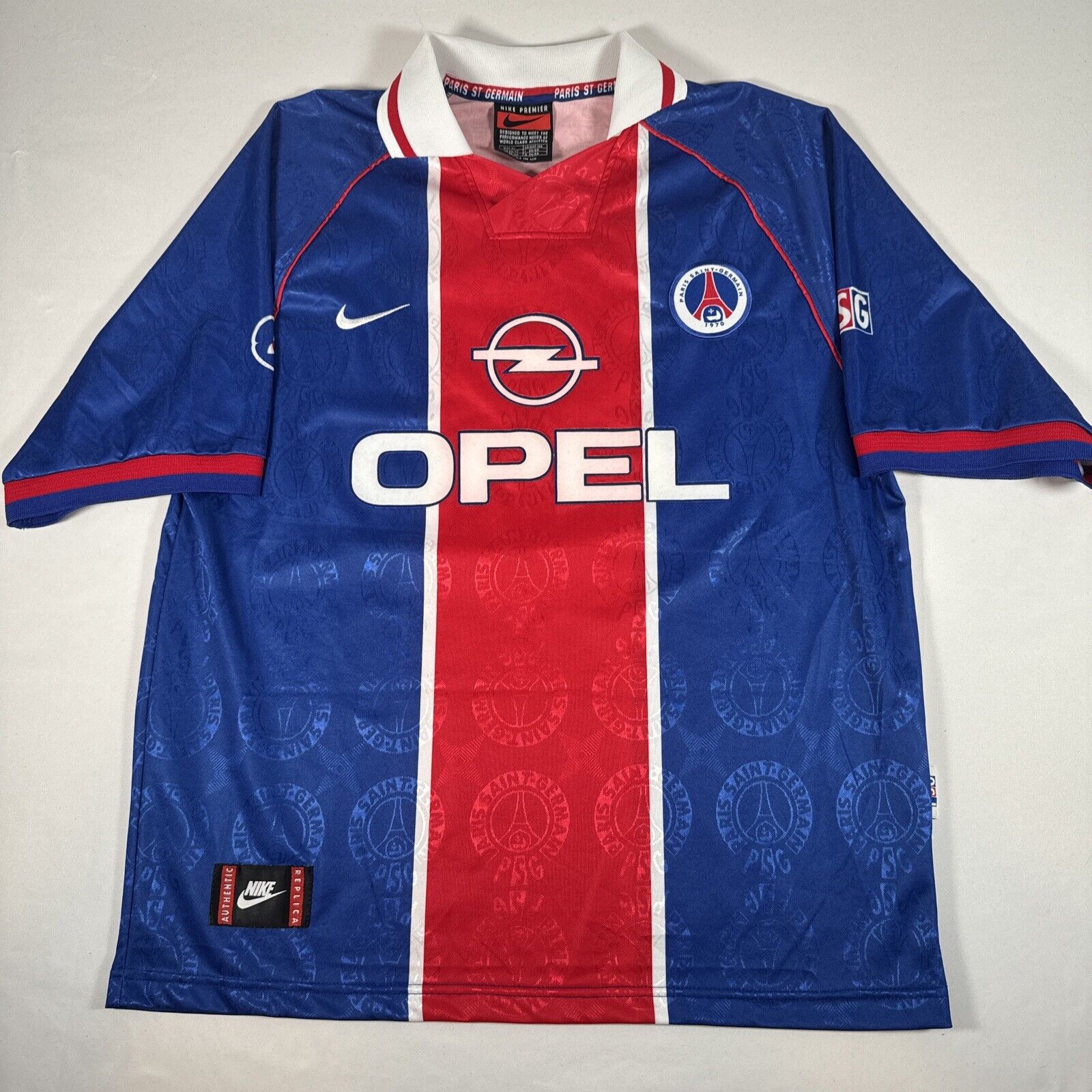 psg paris st germain 1996 1997 home football shirt xl2