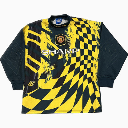 Manchester United 1994/1995/1996 Goalkeeper Football Shirt Medium — full front view