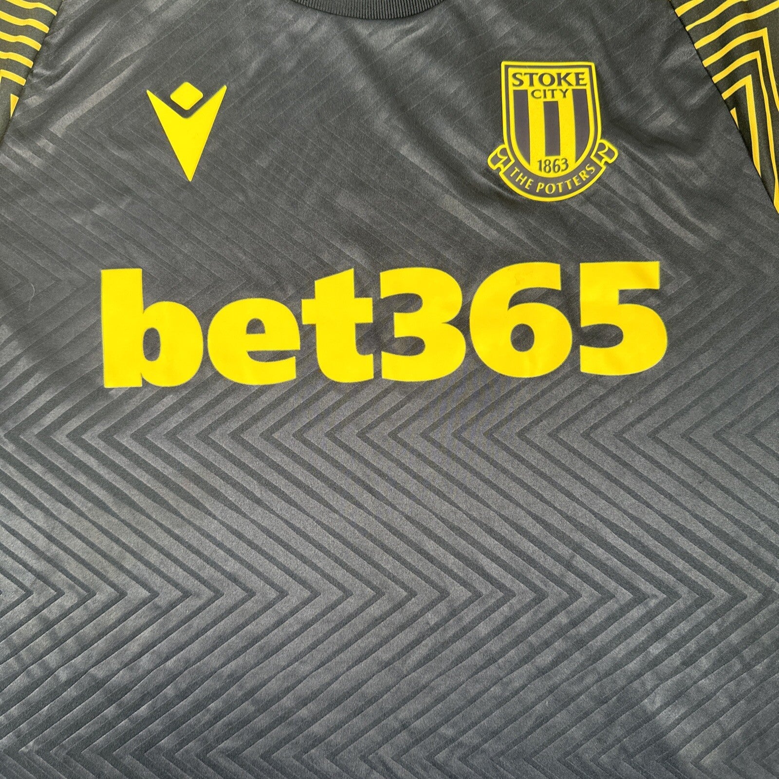 stoke city 2020 2021 away football shirt men s small1