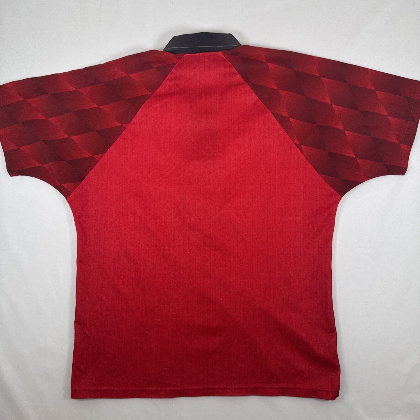 manchester united 1996 1997 1998 home football shirt men s medium 13