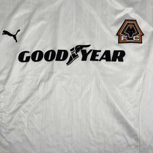 Wolves Wolverhampton 1999/2000 Away Football Shirt 2XL XXL - Football Shirt Kingdom