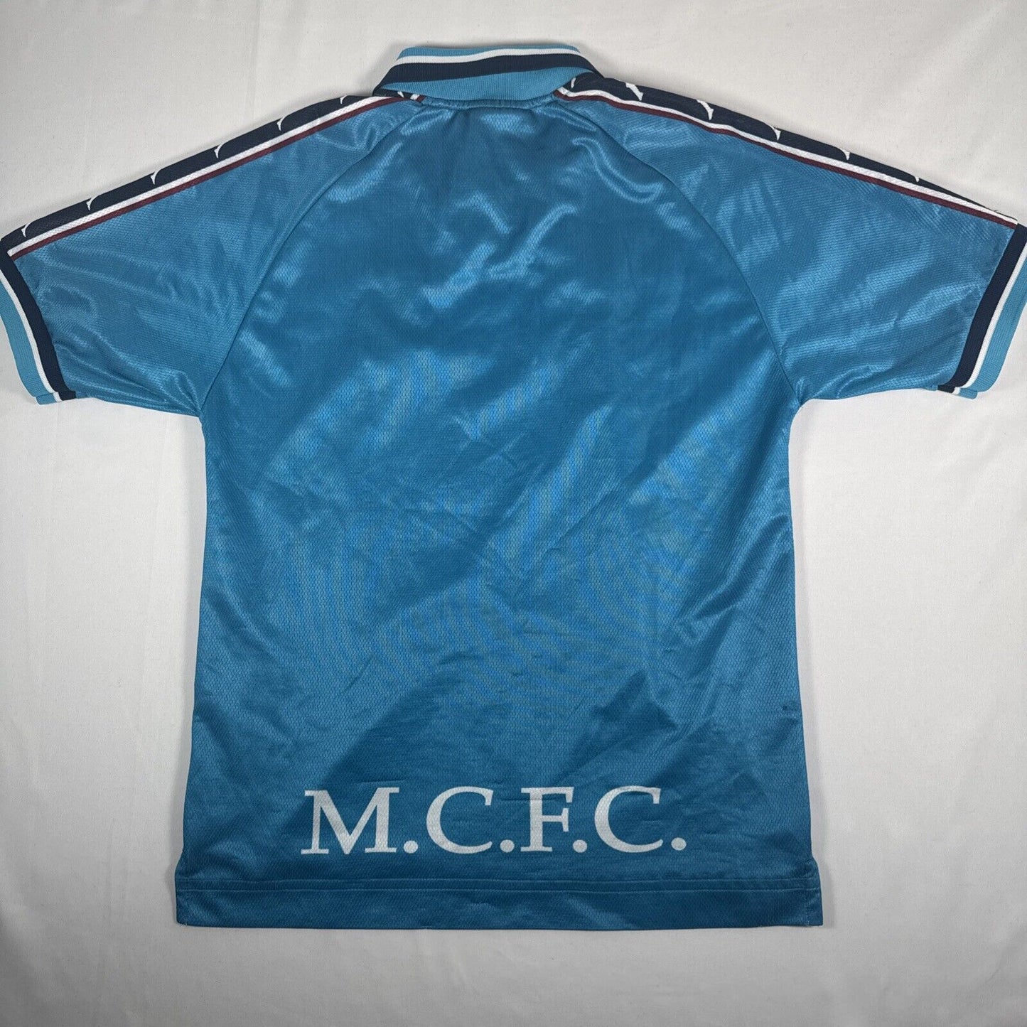 manchester city 1997 1998 1999 home football shirt small3