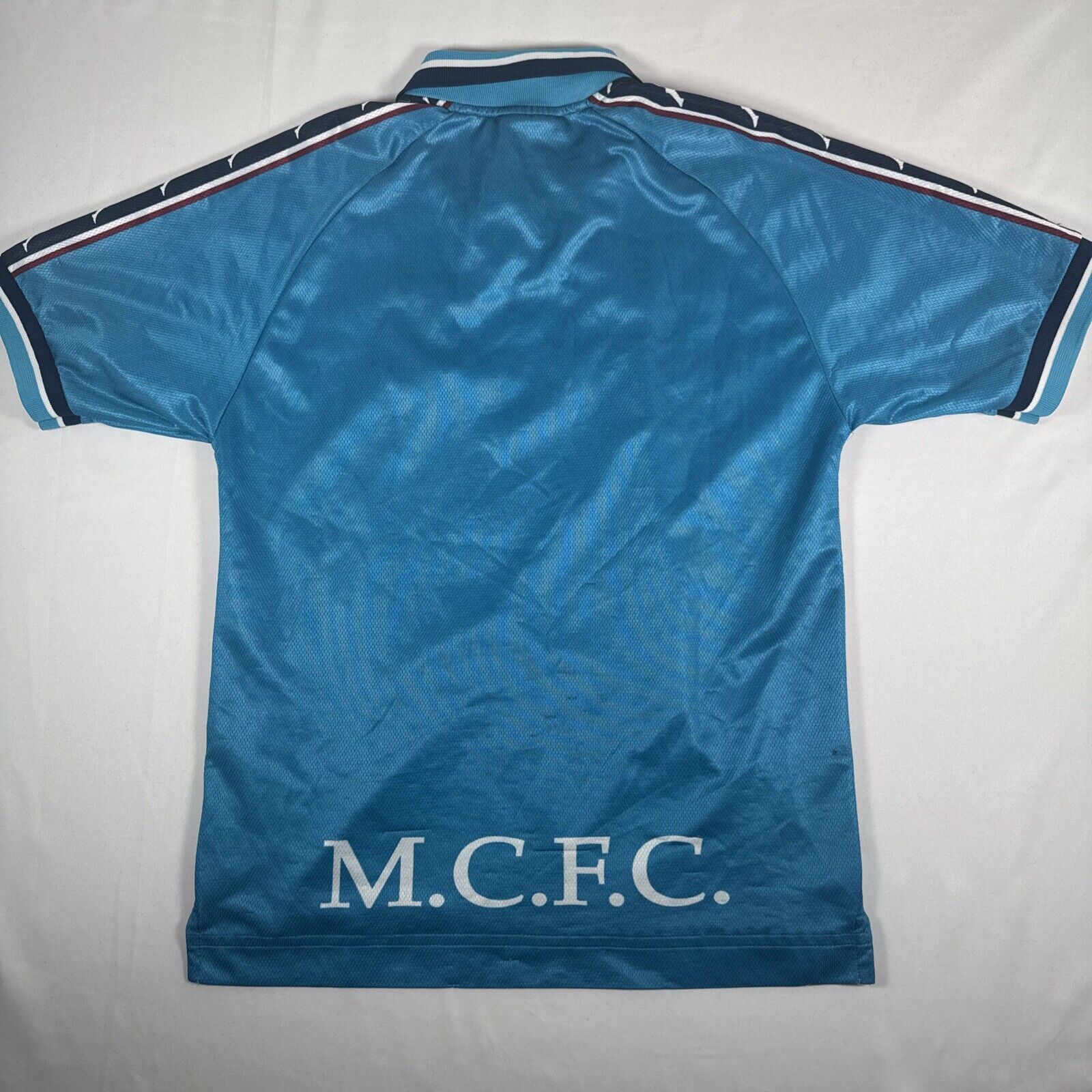 manchester city 1997 1998 1999 home football shirt small3
