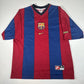 Barcelona 1998/1999 Home Football Shirt  Men’s Medium