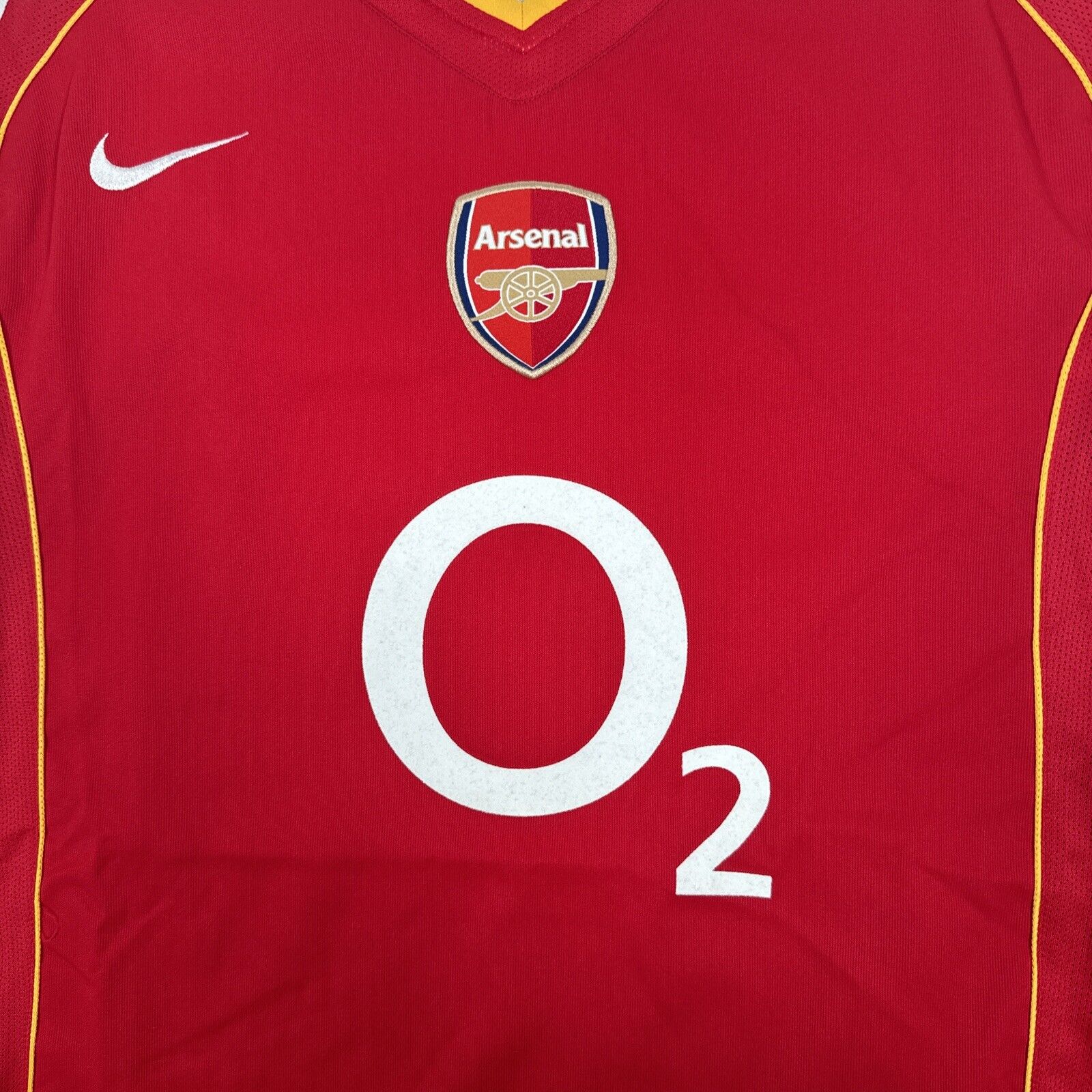 Arsenal 2004/2005 Home Football Shirt   XXL 2XL - Football Shirt Kingdom