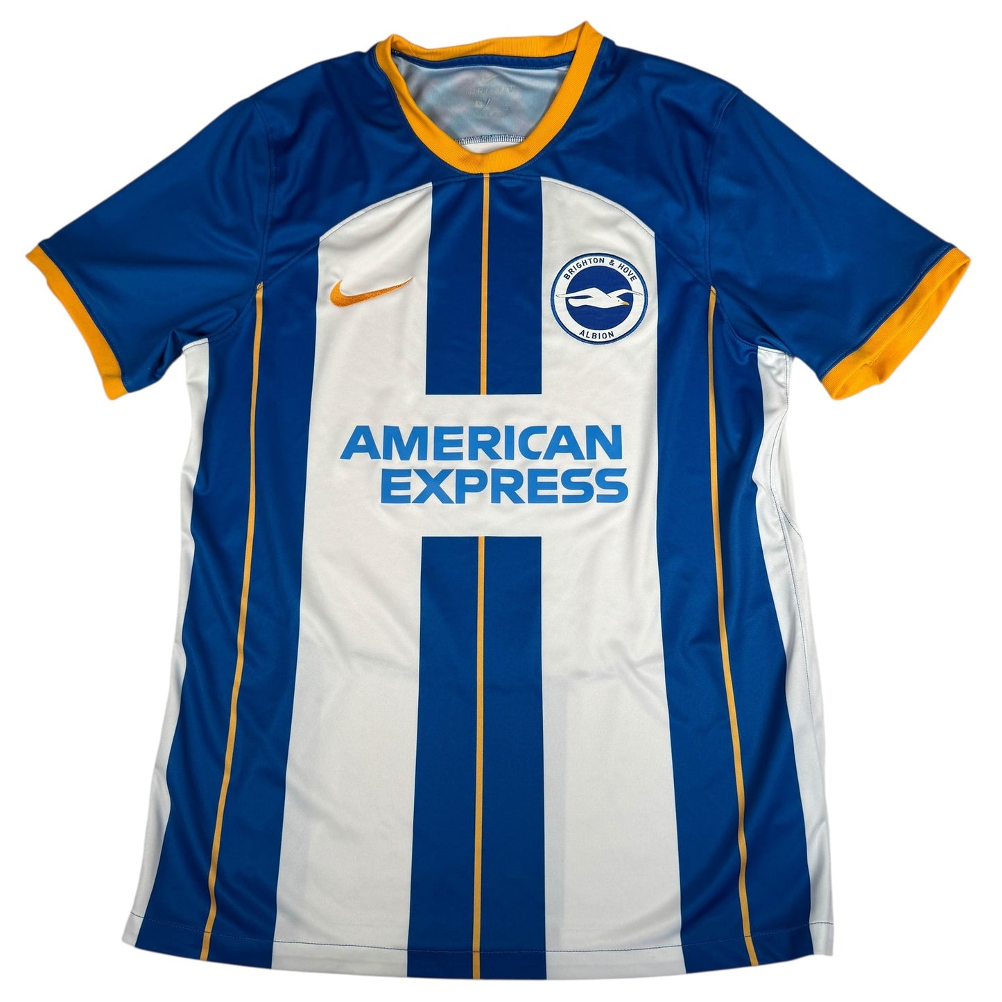 Brighton & Hove Albion 2022/2023 Home Football Shirt  Large