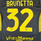 BRUNETTA 32 Parma 2020/2021 Third Football Shirt Large