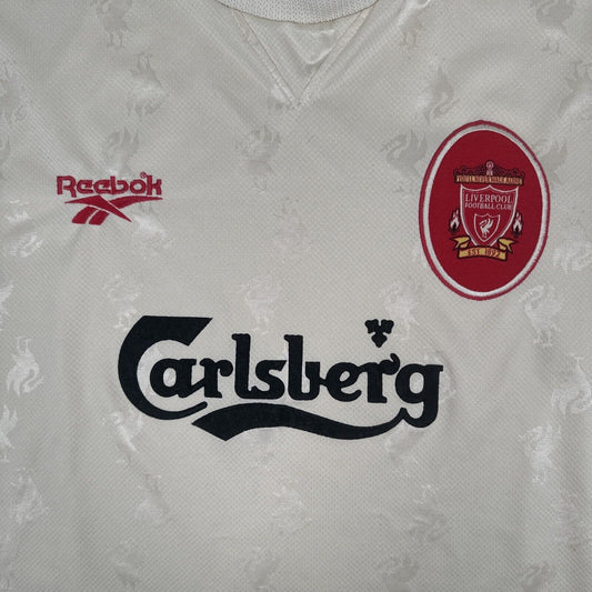 Liverpool 1996/1997 Away Football Shirt  Medium - Football Shirt Kingdom