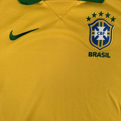Brazil 2013/2014 Home Football Shirt  BNWT Men’s Small - Football Shirt Kingdom