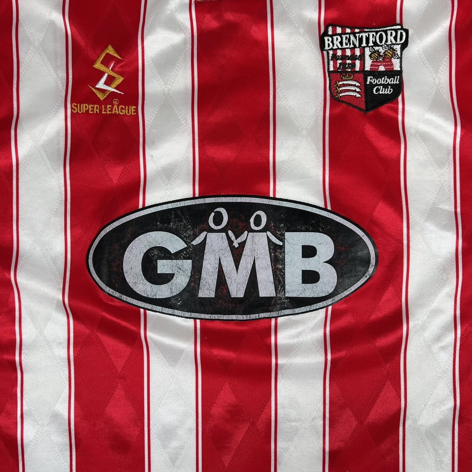 Brentford 1998/1999/2000 Home Football Shirt Men’s XL - Football Shirt Kingdom