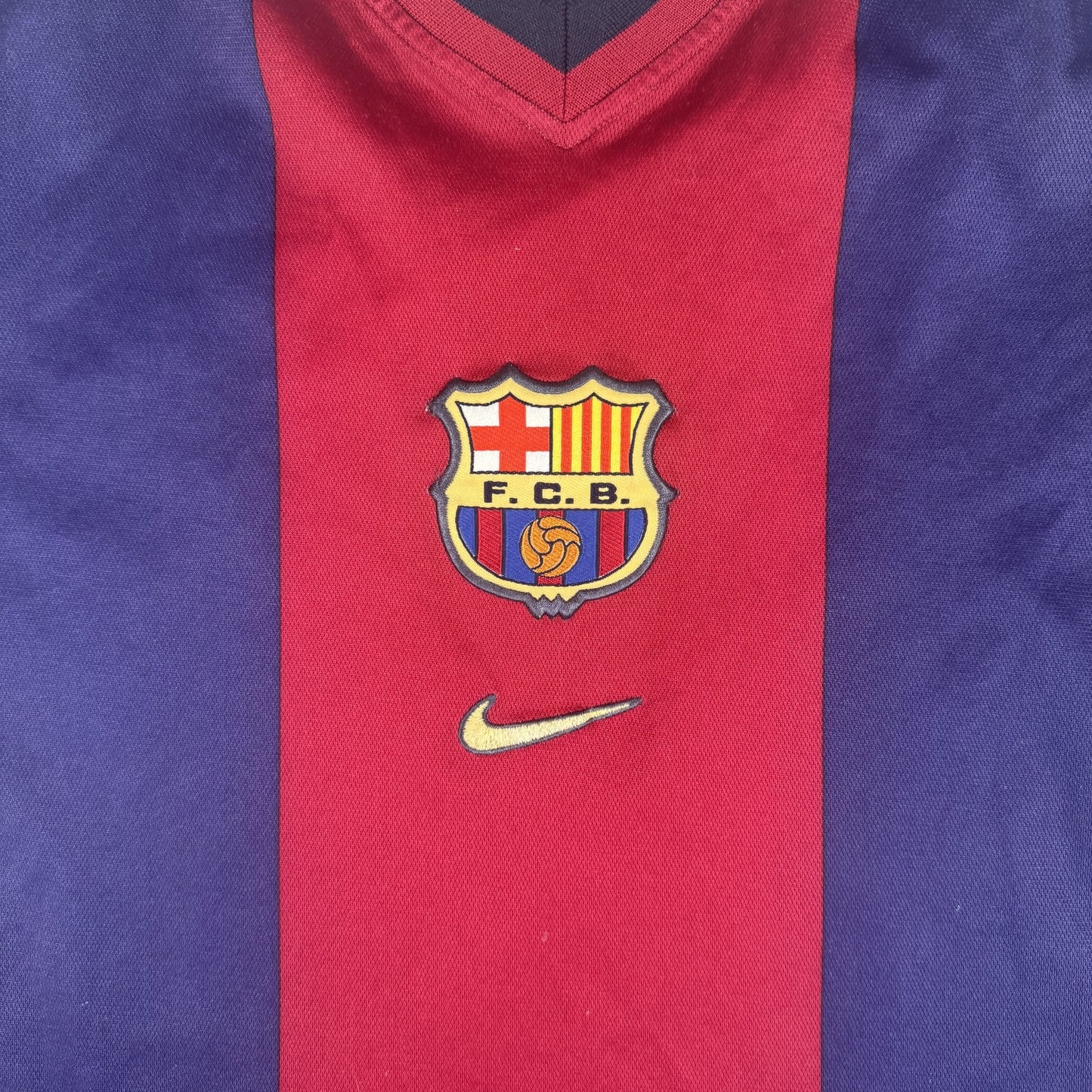 Barcelona 1998/1999 Home Football Shirt  XL