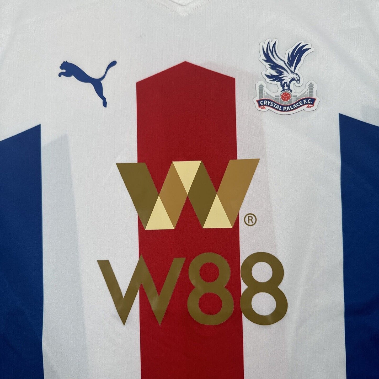 Crystal Palace 2020/2021 Away Football Shirt  Large - Football Shirt Kingdom