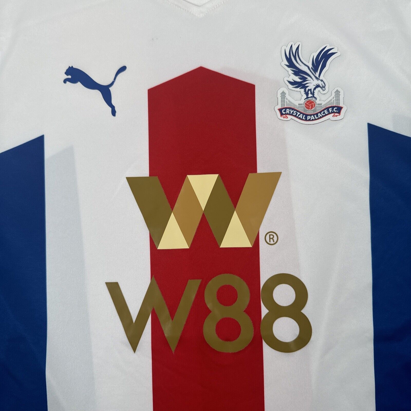 Crystal Palace 2020/2021 Away Football Shirt  Large - Football Shirt Kingdom
