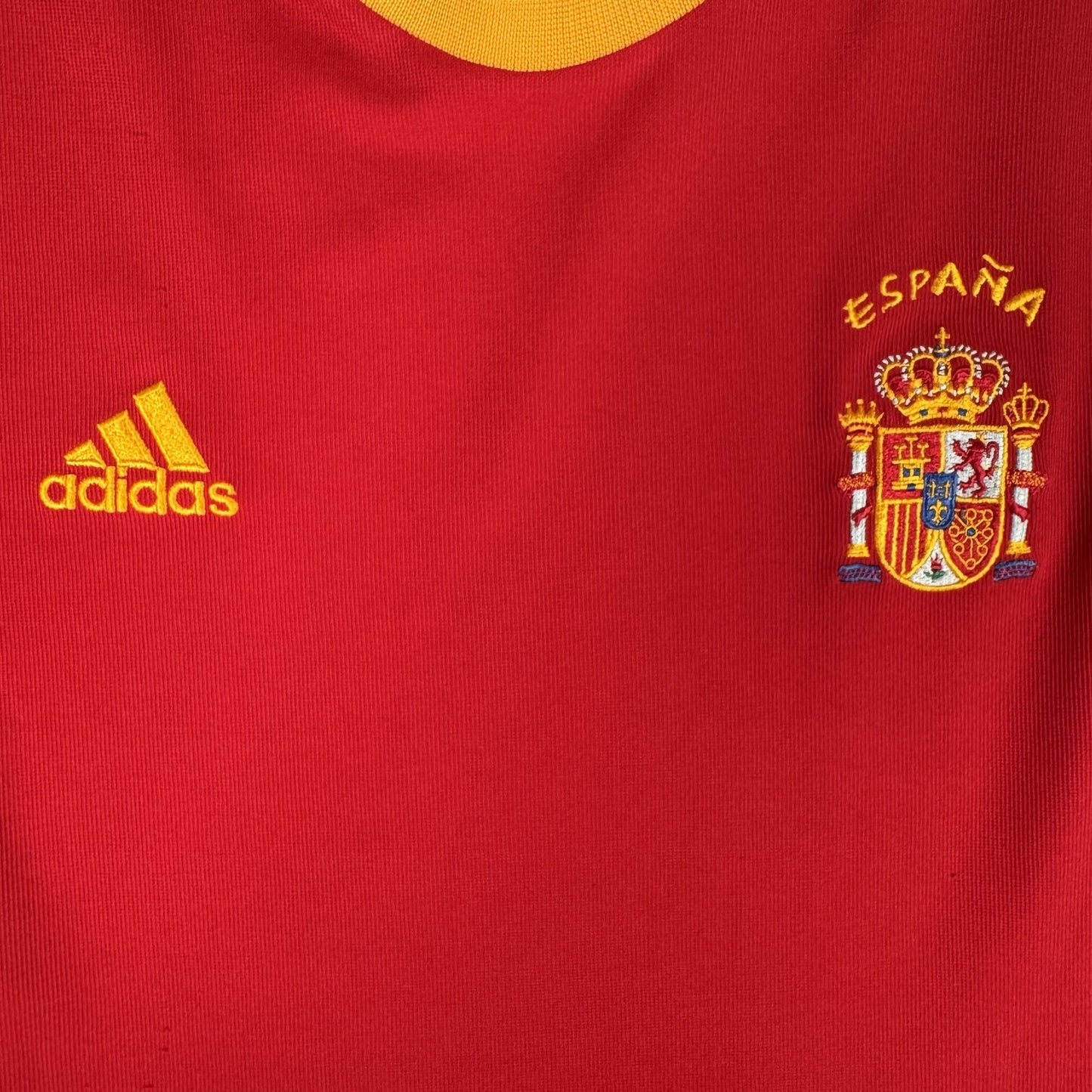 Spain 2002/2003/2004 Home Football Shirt  Medium