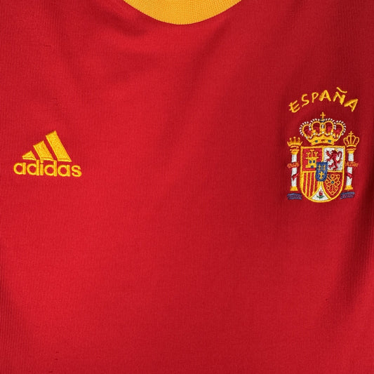 Spain 2002/2003/2004 Home Football Shirt  Medium