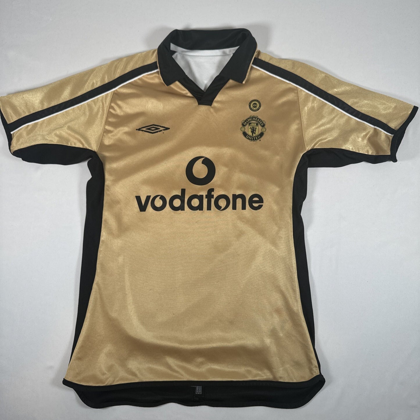 manchester united 2001 2002 away third football shirt reversiblecentenary medium3