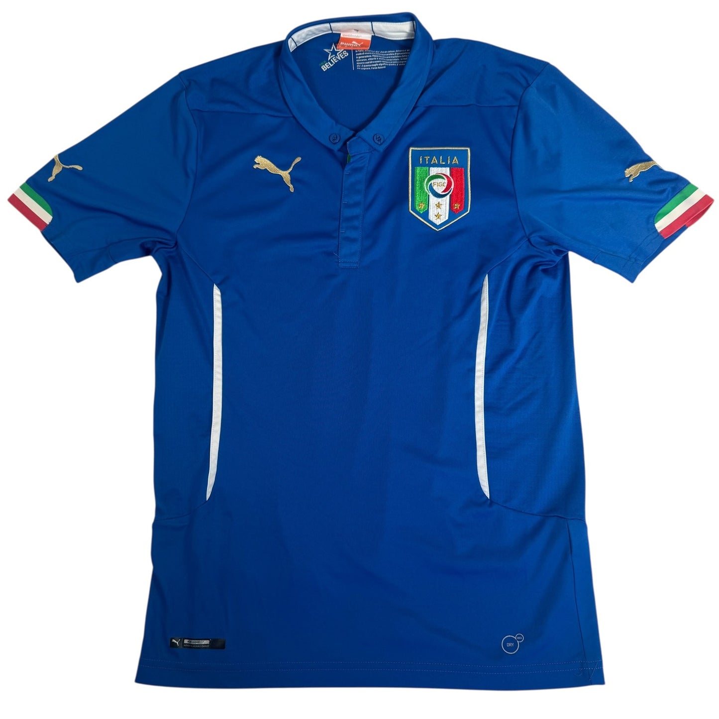 Italy 2014/2015/2016 Home Football Shirt  Medium