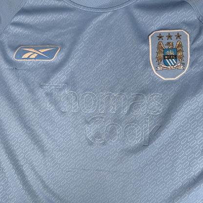 Manchester City 2004/2005/2006 Home Football Shirt XL — front close-up