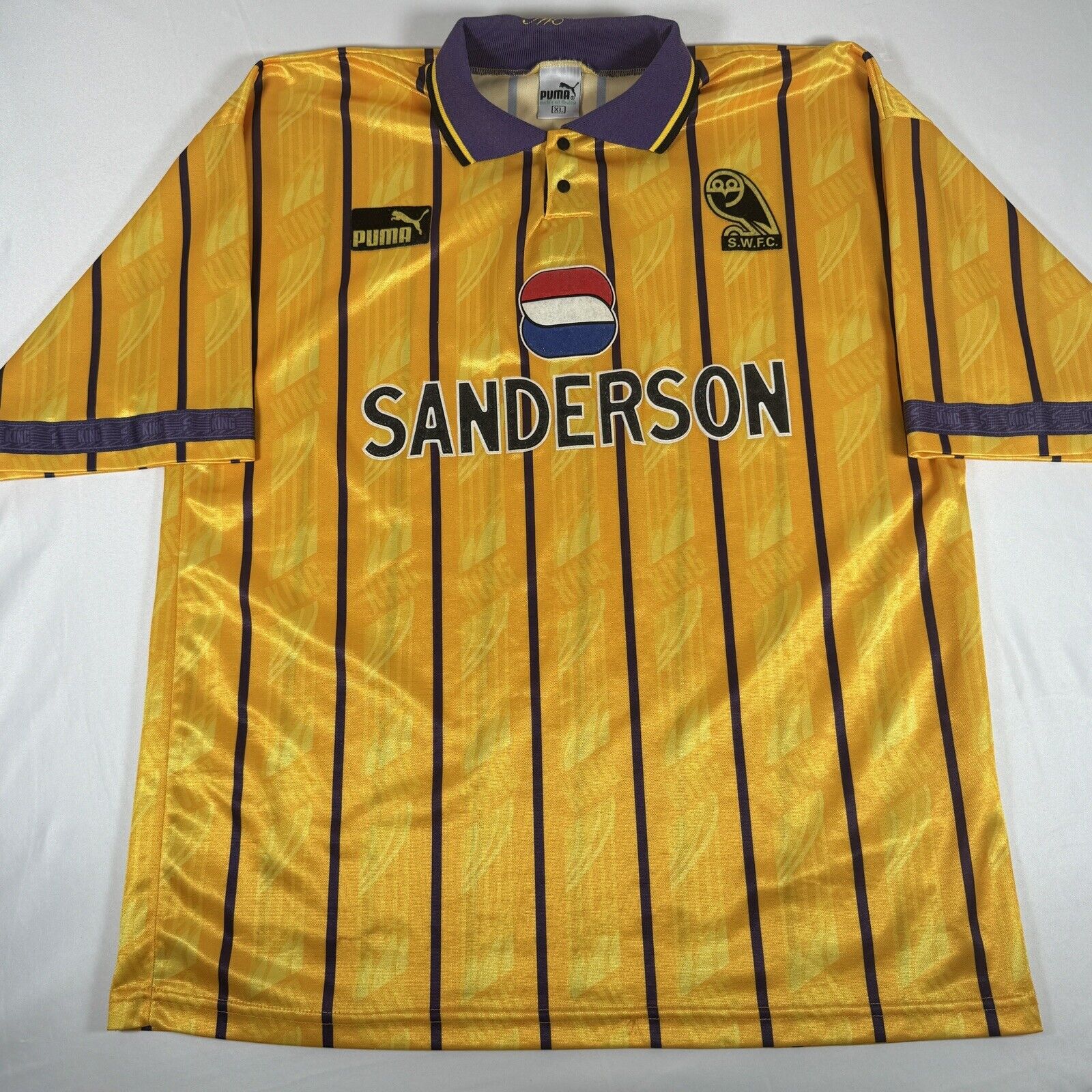 sheffield wednesday 1994 1995 1996 away football shirt xl2